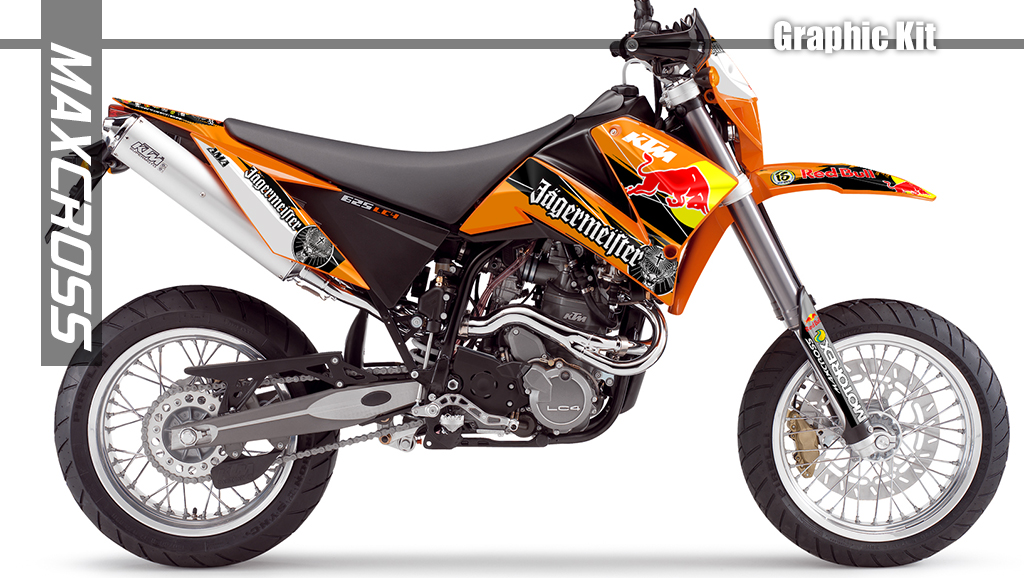 KTM 620 625 640 SMC LC4 2004-2006' REDBULL STYLE